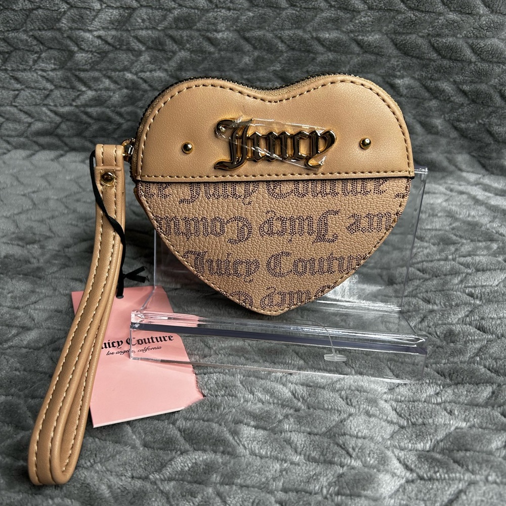 NWT Juicy Couture Women's Mini Coin Purse/Pouch.